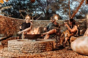 Lodge Boma and Fire pit area